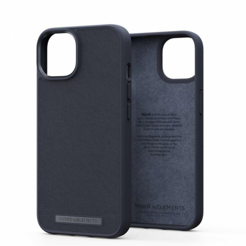 Njord byElements Genuine Leather, iPhone 14, must - Nahkümbris / NA41GL00