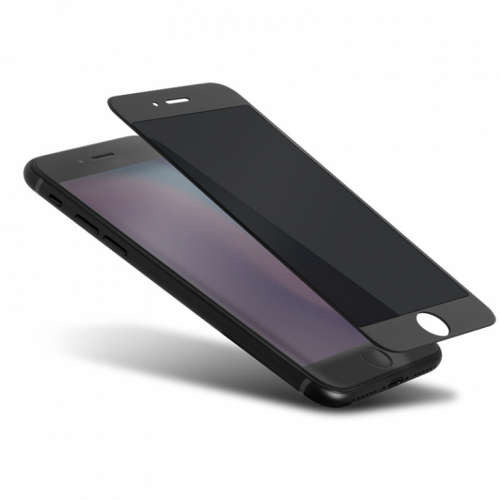 iPhone SE 2022 3D Anti Spy Glass Screen Protector-Black
