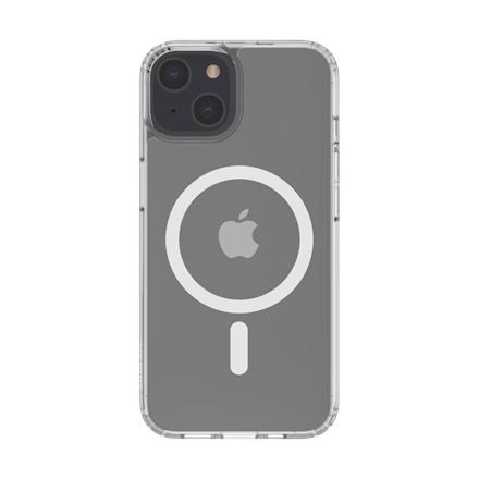 Belkin | SheerForce Magnetic Anti-Microbial Protective Case | Protective Case | Apple | iPhone 14 | N/A | Transparent | Protect your new iPhone 14 with a MagSafe-compatible, magnetic phone case. The clear, UV light-resistant material prevents
