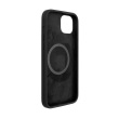 Fixed | MagFlow with MagSafe support | Back cover | Apple | iPhone 14 Plus | Liquid silicon | Black FIXFLM-929-BK