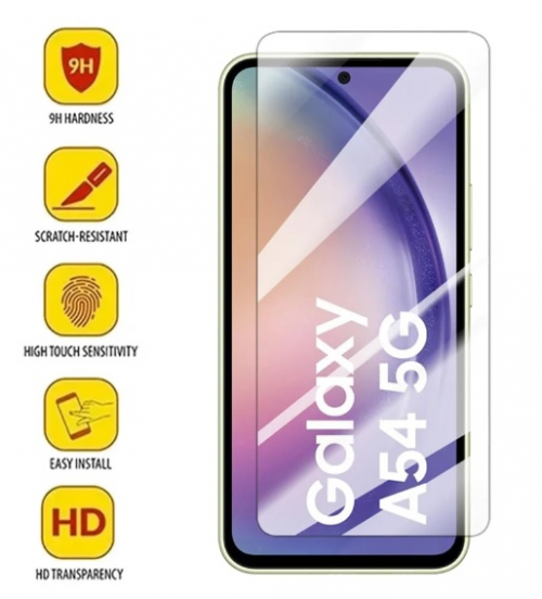 Samsung Galaxy A54 5G Screen Protector Tempered Glass Full Cover Screen Flim Phone Front HD Flim