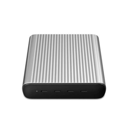 Hyper | HyperJuice 245W 4 USB-C PD Port GaN Charger, EU/UK Cord HJGAN245-EU