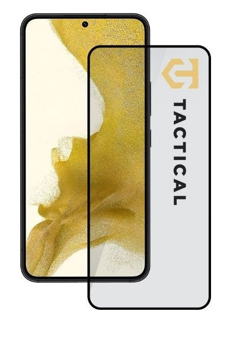 Tactical Samsung Galaxy S22 Glass 2.5D Full Glue Black