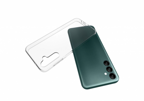 Evelatus Samsung Galaxy A14 4G Clear Silicone Case 1.5mm TPU Transparent