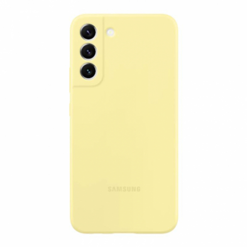 Samsung Galaxy S22+ Silicone Cover, kollane - Nutitelefoni ümbris / EF-PS906TYEGWW