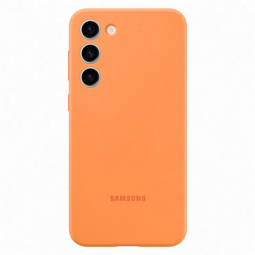 Samsung Silicone Cover, Galaxy S23+, oranž - Ümbris / EF-PS916TOEGWW