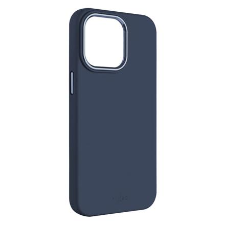 Fixed | MagFlow | Back cover | Apple | iPhone 15 Pro | Liquid silicon | Blue FIXFLM2-1202-BL