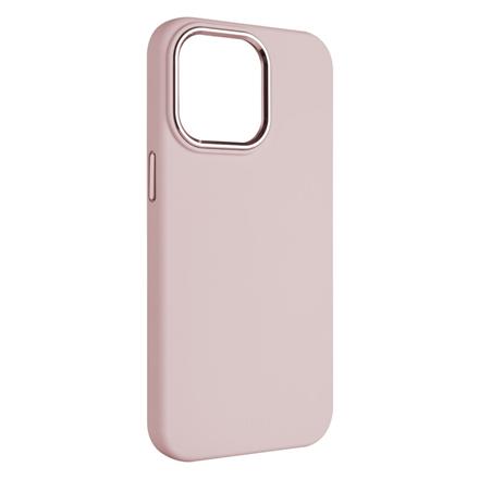 Fixed | MagFlow | Back cover | Apple | iPhone 15 Pro | Liquid silicon | Pink FIXFLM2-1202-PI