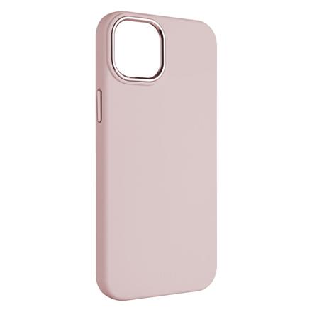 Fixed | MagFlow | Back cover | Apple | iPhone 15 Plus | Liquid silicon | Pink FIXFLM2-1201-PI