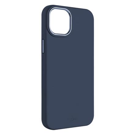 Fixed | MagFlow | Back cover | Apple | iPhone 15 | Liquid silicon | Blue FIXFLM2-1200-BL