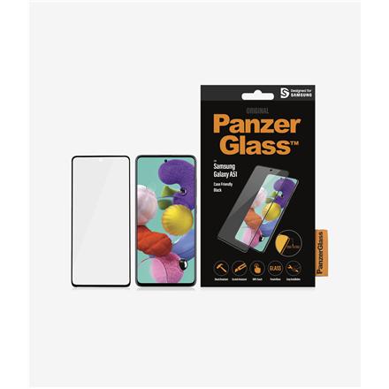 PanzerGlass | Case Friendly | Samsung | For Samsung Galaxy A51 | Black | Clear Screen Protector 7216