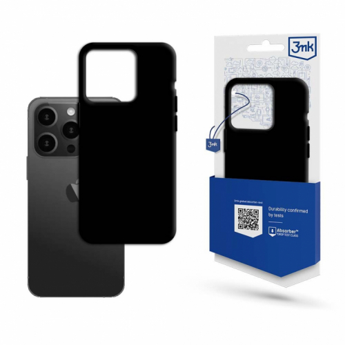 3MK Matt Case iPhone 15 Pro 6,1 black