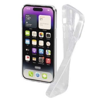 Hama Cover crystal clear Iphone 14 pr transparen