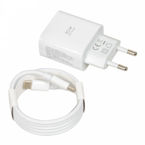 Wall charger iBOX C-39 PD20W, white