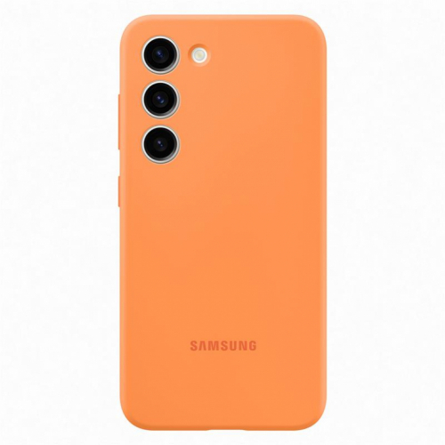 Samsung Silicone Cover, Galaxy S23, oranž - Ümbris / EF-PS911TOEGWW