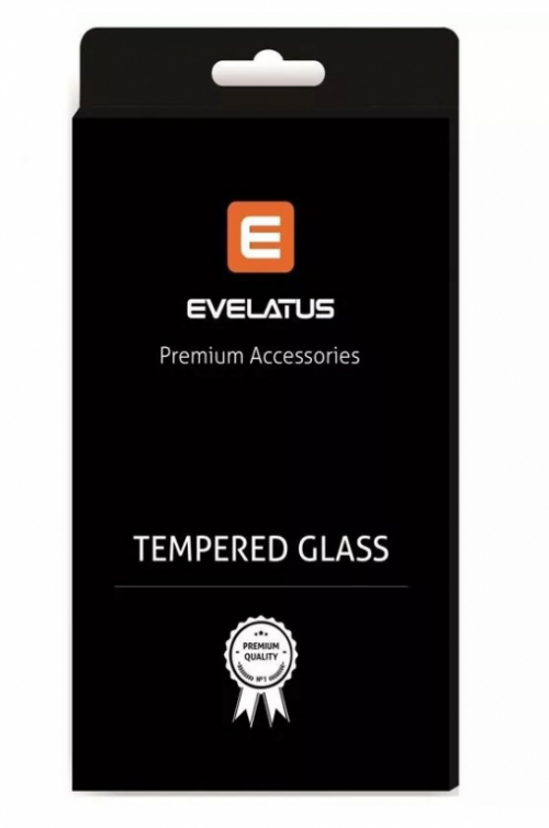 Evelatus Apple iPhone 15 Pro 2.5D Full Cover Japan Glue Glass Anti-Static
