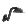 ColorWay | Magnetic Car Holder For Smartphone | Dashboard-2 | Adjustable | Magnetic | Gray | Panel or windshield mounting using a suction cup with a gel adhesive base. Fixing the smartphone with a plate that is glued to the case or to the back panel.
