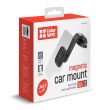 ColorWay | Magnetic Car Holder For Smartphone | Dashboard-2 | Adjustable | Magnetic | Gray | Panel or windshield mounting using a suction cup with a gel adhesive base. Fixing the smartphone with a plate that is glued to the case or to the back panel.