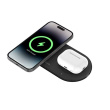 Belkin | 2-in-1 Wireless Magnetic Charging Station with Qi2 (15W) | WIZ021vfBK WIZ021vfBK