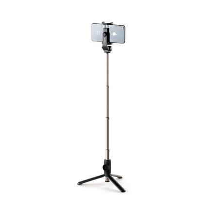 Fixed | Selfie stick With Tripod Snap Lite | No | Bluetooth | Black | 56 cm | Aluminum alloy | Fits: Phones from 50 to 90 mm width; Bluetooth trigger range: 10 m; Selfie stick load capacity: 1000 g; Removable Bluetooth remote trigger with replaceable