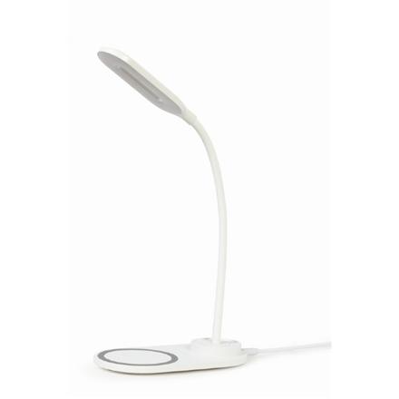 Gembird | Desk lamp with wireless charger | TA-WPC10-LED-01-W TA-WPC10-LED-01-W