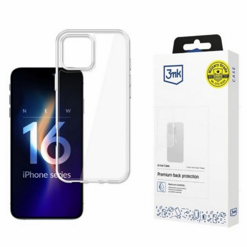 3MK Armor Case iPhone 16 Pro Max Clear