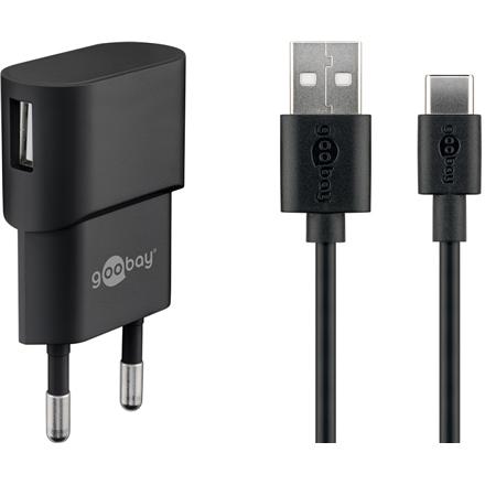 Goobay | 45298 USB-C Charger Set (5 W), Cable 1 m 45298