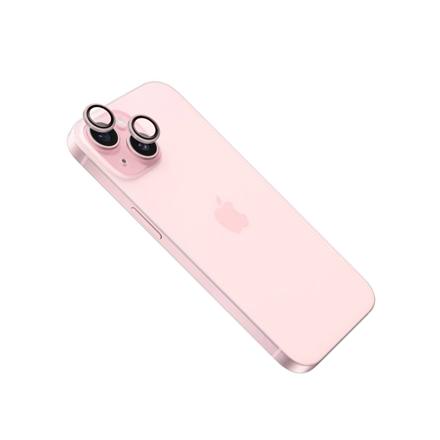 Fixed Camera glass | Apple | iPhone 16/16 Plus | Tempered glass | Pink FIXGC2-1400-PI