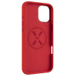 Fixed MagFlow | Back cover | Apple | iPhone 16 Plus | Liquid silicon | Red FIXFLM2-1401-RD