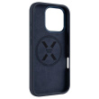 Fixed MagFlow | Back cover | Apple | iPhone 16 Pro | Liquid silicon | Blue FIXFLM2-1402-BL