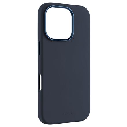 Fixed MagFlow | Back cover | Apple | iPhone 16 Pro | Liquid silicon | Blue FIXFLM2-1402-BL