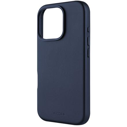 Fixed MagLeather | Back cover | Apple | iPhone 16 Pro | Leather | Blue FIXLM-1402-BL