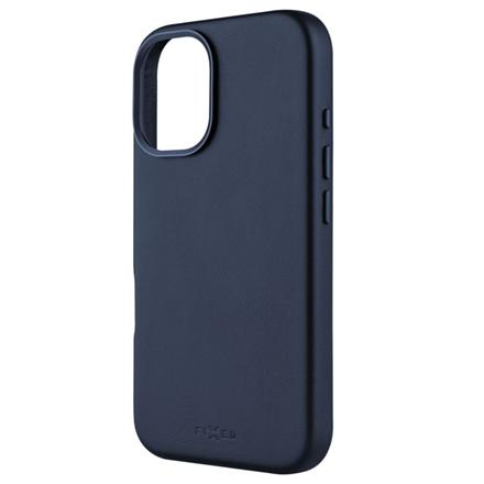 Fixed MagLeather | Back cover | Apple | iPhone 16 | Leather | Blue FIXLM-1400-BL