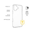 Fixed | Story AntiUV | Back Cover | Apple | iPhone 16 Plus | TPU | Clear FIXTCCA-1401