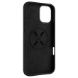 Fixed | MagFlow | Back Cover | Apple | iPhone 16 Plus | Silicone | Black FIXFLM2-1401-BK