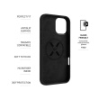 Fixed | MagFlow | Back Cover | Apple | iPhone 16 Plus | Silicone | Black FIXFLM2-1401-BK