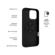 Fixed | MagFlow | Back Cover | Apple | iPhone 16 Pro Max | Silicone | Black FIXFLM2-1403-BK