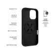 Fixed | MagFlow | Back Cover | Apple | iPhone 16 | Silicone | Black FIXFLM2-1400-BK