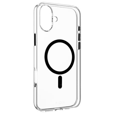 Fixed | MagPurity | Back Cover | Apple | iPhone 16 Plus | TPU | Clear, Black FIXPURM-1401-BK