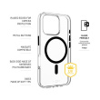 Fixed | MagPurity | Back Cover | Apple | iPhone 16 Pro Max | TPU | Clear, Black FIXPURM-1403-BK