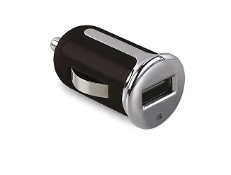 CELLY TURBO CAR CHARGER 1USB 2.4A BK