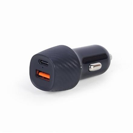 Gembird | 2-port USB car fast charger | TA-U2QC3-CAR-02 TA-U2QC3-CAR-02