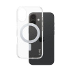 CARE Feature Case | Back cover | Apple | iPhone 16 | Recycled plastic | Silver | Kickstand & MagSafe 1325