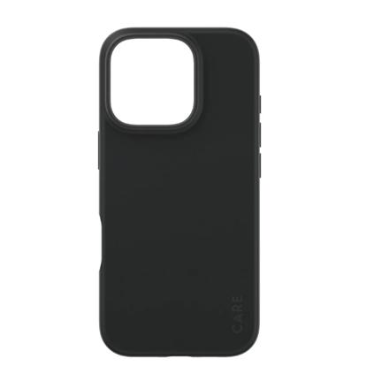 CARE Fashionable Case | Back cover | Apple | iPhone 16 PRO | Recycled plastic | Black 1394