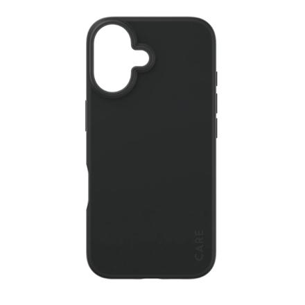 CARE Fashionable Case | Back cover | Apple | iPhone 16 | Recycled plastic | Black 1393