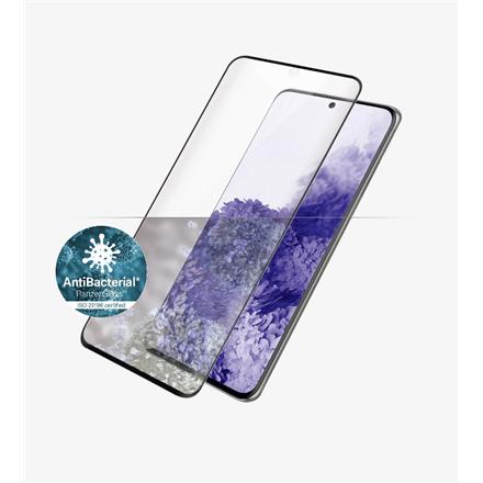 PanzerGlass | Samsung | Galaxy S21 Ultra Series | Antibacterial glass | Black | Case Friendly, Compatible with the in-screen fingerprint reader | Antifingerprint screen protector 7258