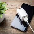 Fixed Mini USB-C/USB Travel Charger 20W | FIXC20M-CU-WH FIXC20M-CU-WH