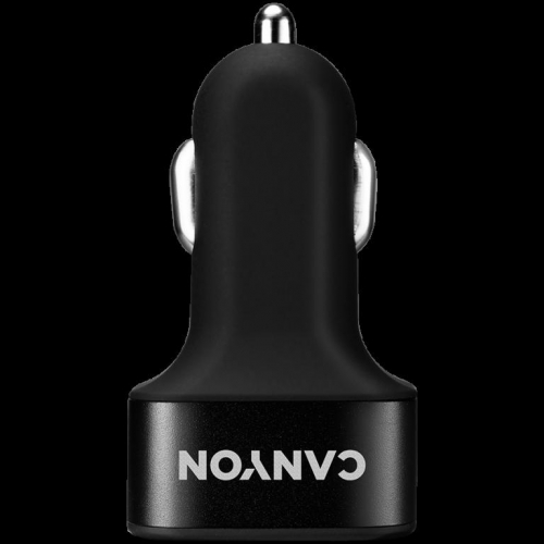 CANYON car charger C-06 3.1A/3USB-A Black