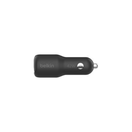 Belkin | BOOST CHARGE 42w-30w USB-C PD PPS + 12w USB-A Car Charger, | CCB005btBK CCB005btBK