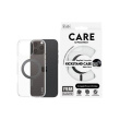 CARE by PanzerGlassFeature Case Transparent w. Black Kickstand & MagSafe iPhone 16 Pro Max | CARE 1324